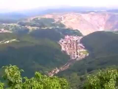 Majdanpek sa planine Starica 360 stepeni (Majdanpek-Serbia)