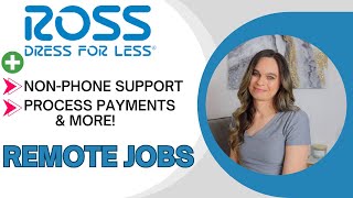 Ross Stores Hiring Remote + Listen To Recorded Calls, Process Payments & More! Work From Home Jobs