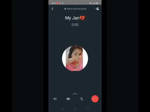 girl whatsapp voice call