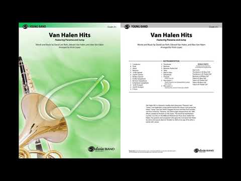 Van Halen Hits, arr. Victor López – Score & Sound