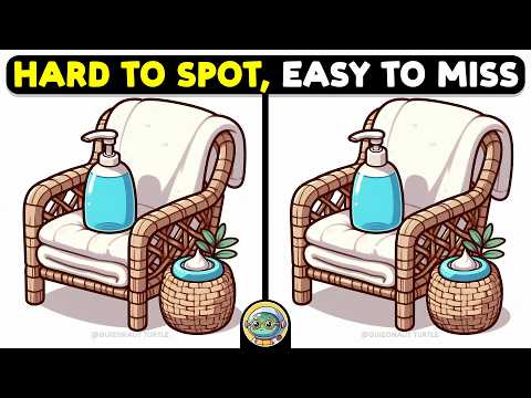 🐢🧩 Spot 3 Differences | Sharpen Your Focus 🧩🐢 | Quizonaut Turtle