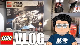 Lot's of LEGO Unboxings & Buying The Razor Crest at the LEGO STORE! | MandRproductions LEGO Vlog!