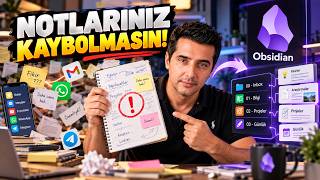 Notlarınız Neden İşe Yaramıyor Obsidian ile Second Brain Kurulumu (Adım Adım)