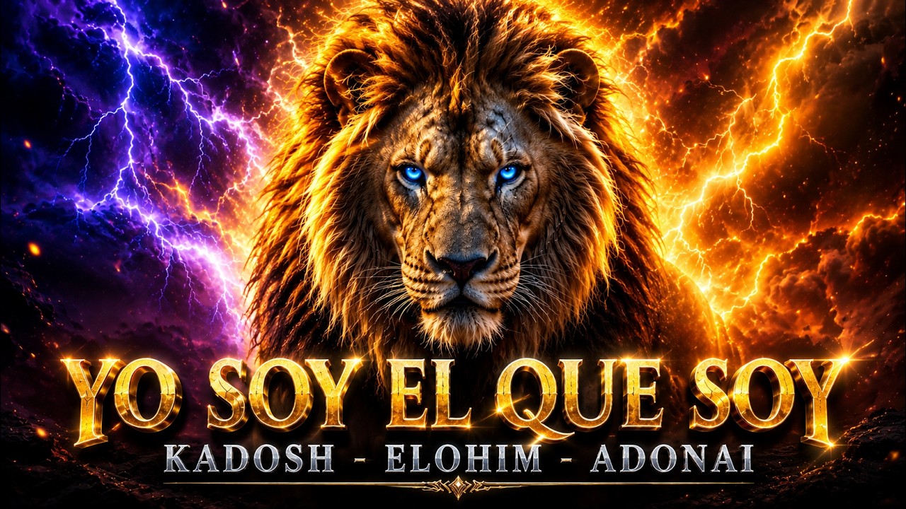 🔥 YO SOY EL QUE SOY 👑 | KADOSH • ELOHIM • ADONAI |  Adoración Espiritual Hebrea