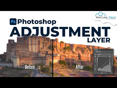 Photoshop Adjustment Layer Brightness Contrast Levels Curves Exposure in Photoshop