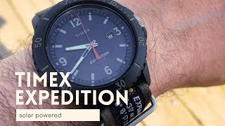 Timex Expedition Gallatin Solar Powered Watch The Gone Fishing Edition