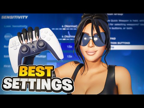 *NEW* Best Controller Settings + Sensitivity For Fortnite Chapter 7! (PS4/PS5/XBOX/PC)