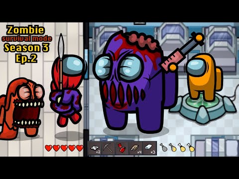 Survival Mode 🛠 Among Us Zombie BOSS Fight - Ep 2 - Animation