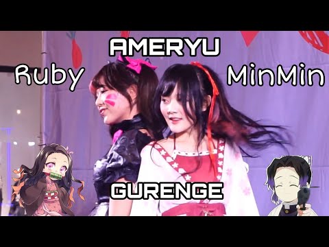103120 MinMin & Ruby -Ameryu-Gurenge(OST.Demon Slayer: Kimetsu no Yaiba)-SWU Market @Terminal 21