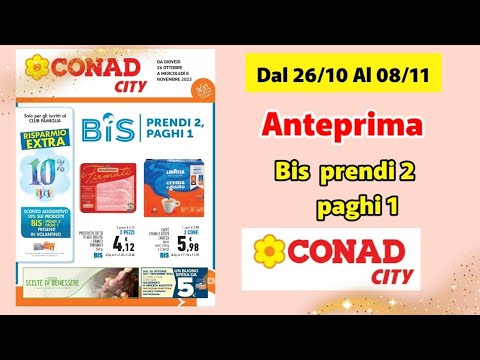 #volantino #conad cidade da giovedì 26 de outubro a mercoledì 8 de novembro de 2023 - #anteprima #italia