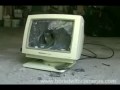 Smashing A Computer Screen In Reverse