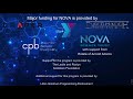PBS NOVA 2023 Funding Credits