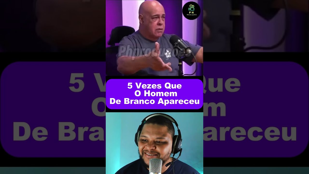 ✅​ 5 VEZES QUE O HOMEM DE BRANCO APARECEU 😭​ ESSA SEQUENCIA DE TESTEMUNHOS É DE ARREPIAR ✔️​
