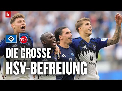 Das Fazit zur HSV-Erlösung: "Vuskovic ist ein Sinnbild" | Hamburger SV - 1. FC Heidenheim 2:1