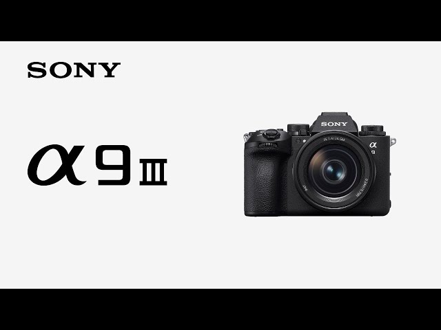 Vidéo SONY ALPHA 9 III Boitier nu