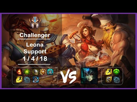 Support Leona vs Nami Patch 11.18