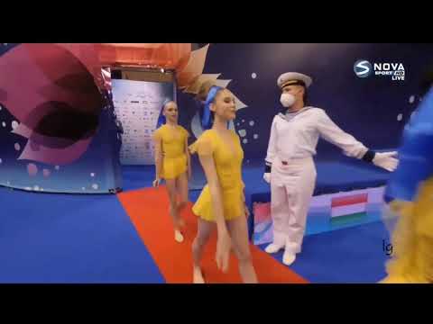 Junior Group Hungary 5 Ribbons Final European Championships Varna 2021