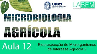 Aula 12 - Bioprospecção de Microrganismos de Interesse Agrícola II