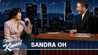 Sandra Oh on Amazing 50th Birthday Present, New Pixar Movie Turning Red & Celebrating Mardi Gras video