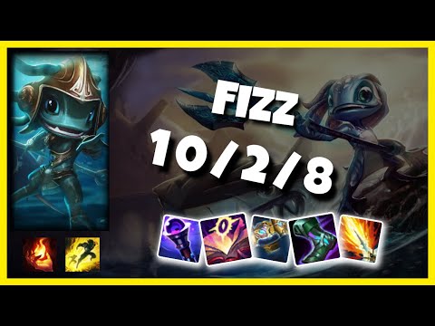 Fizz vs Aurelion Sol BR Challenger MID (10/2/8) Gameplay Replay - Patch 10.23