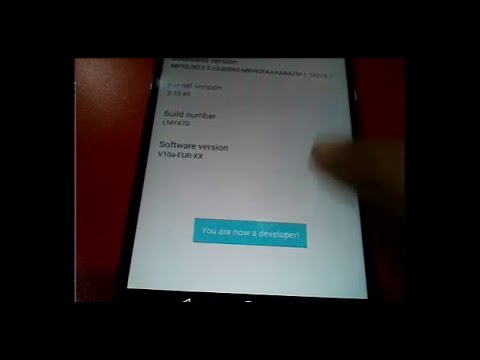 How to Unlock Developer Options in LG Smartphone