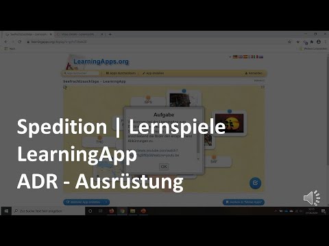 LearningApp - ADR - Ausrüstung | Lkw | Prüfungswissen Spedition & Logistik