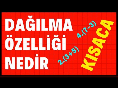 Dağılma Özelliği Nedir Nerede Nasıl kullanılır Kısa Anlatım Örnekler