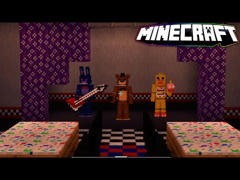 Building Freddy's Pizzeria in Minecraft!