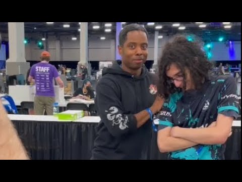 LK teaching young Jonathan Tene