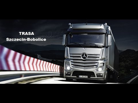 ETS 2 / Trasa Szczecin-Bobolice / Ciasny podjazd pod rampe / Mercedes-Benz New Actros