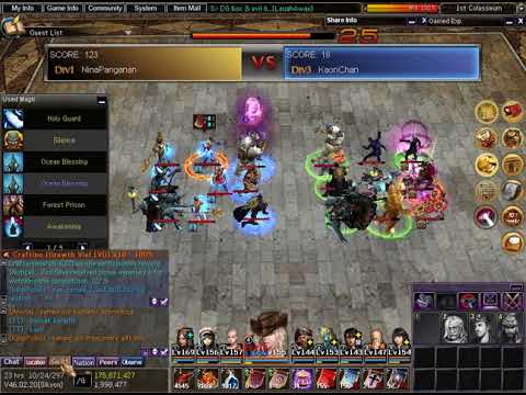 NinaPanganan (Bow) vs KaoriChan (Bow) - Final Weekly Championship part 2 Atlantica Online 2017 09 23