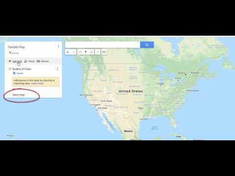 Google My Maps Tutorial- Adding and Naming Layers