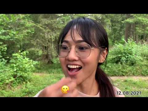 Ciceu Harghita, Romania “Vilasinee in the forest” มากินผลไม้ป่าในโรมาเนีย