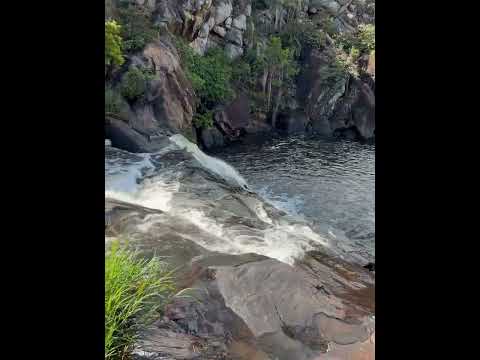 Cascada de los Cristales, cerca de Alto Paraíso de Goiás, Brasilll