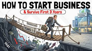 How to Start a Business and Survive the First 3 Years (Most Don't)