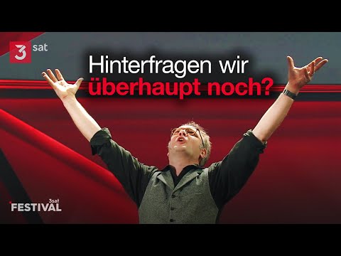 René Sydow über den Verfall der Sprache und des Denkens | 3satFestival