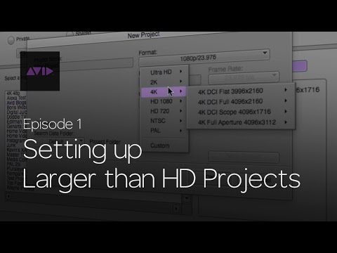 Get Started Fast with Media Composer for High-Res Workflows—Episode 1