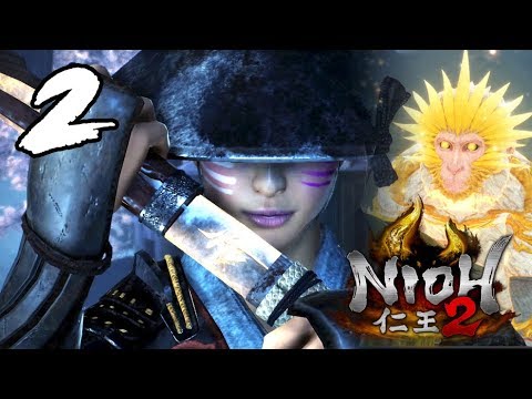 NIOH 2 Gameplay Walkthrough Part 2 (PS4)  [1080p HD] - First Boss: Mezuki