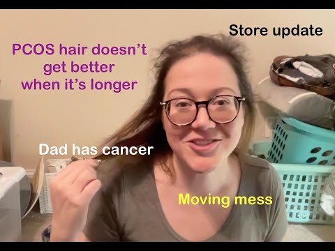 PCOS Hair, O-H-I-O, moving, work, Ozembic, and general check-in