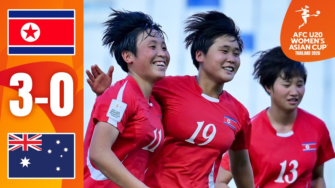 North Korea U20 vs Australia U20 Highlights