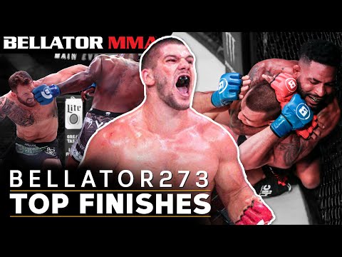 Brutal Finishes from Bellator 273 Fighters | Bellator MMA
