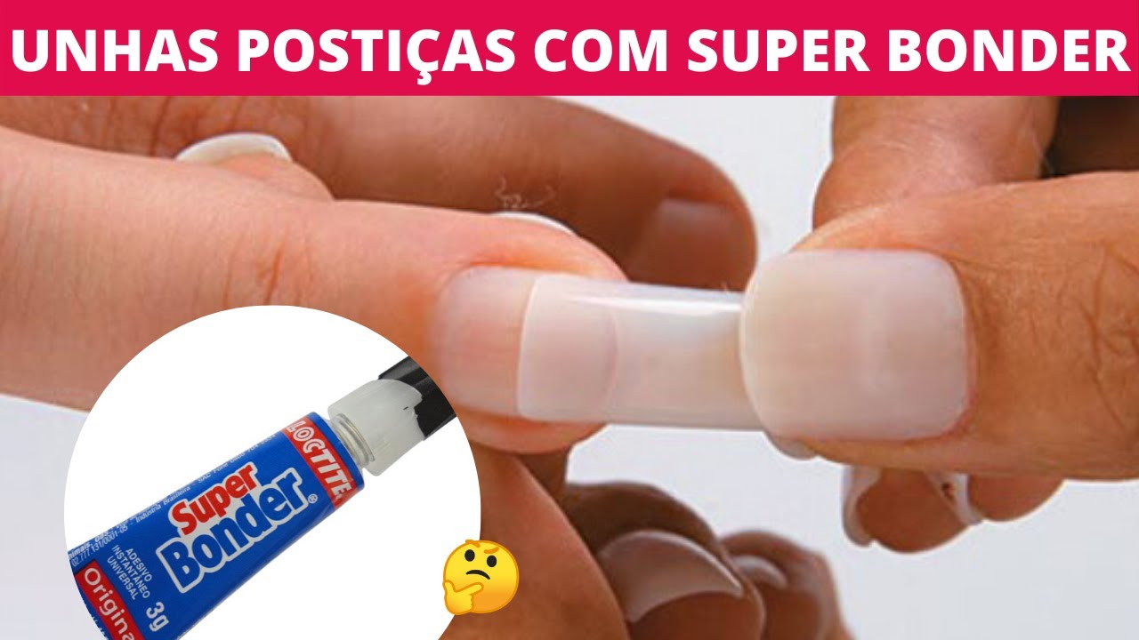🤔 Posso Colar Unhas Postiças com SuperBonder