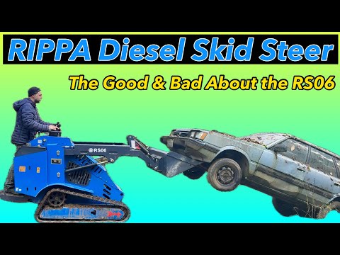 RIPPA RS06 Diesel powered Skid Steer Review #skidsteer