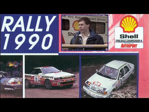 Colin McRae in the 1990 British Open Rally Championship | Round 1