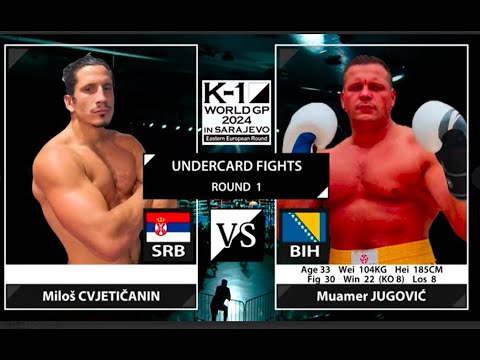 Milos Cvjeticanin vs Muamer Jugovic | FULL FIGHT | K-1 WORLD GP - Jun.29, 2024