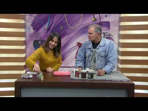 Mulher.com - 19/07/2016 - Pintura na Pedra tema Casas Coloniais - Maurício Moraes PT1