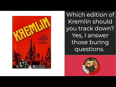 The Purge: # 2367 Kremlin: A quick comparison of the different editions