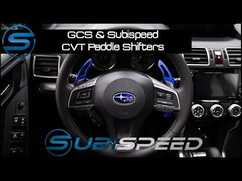GCS & Subispeed CVT Paddle Shifters