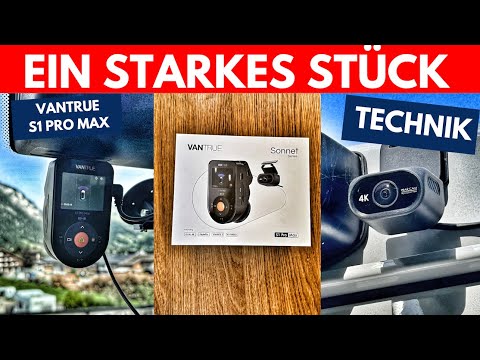 VANTRUE S1 PRO MAX - 4K Front & Heck - DASHCAM mit AI Funktionen