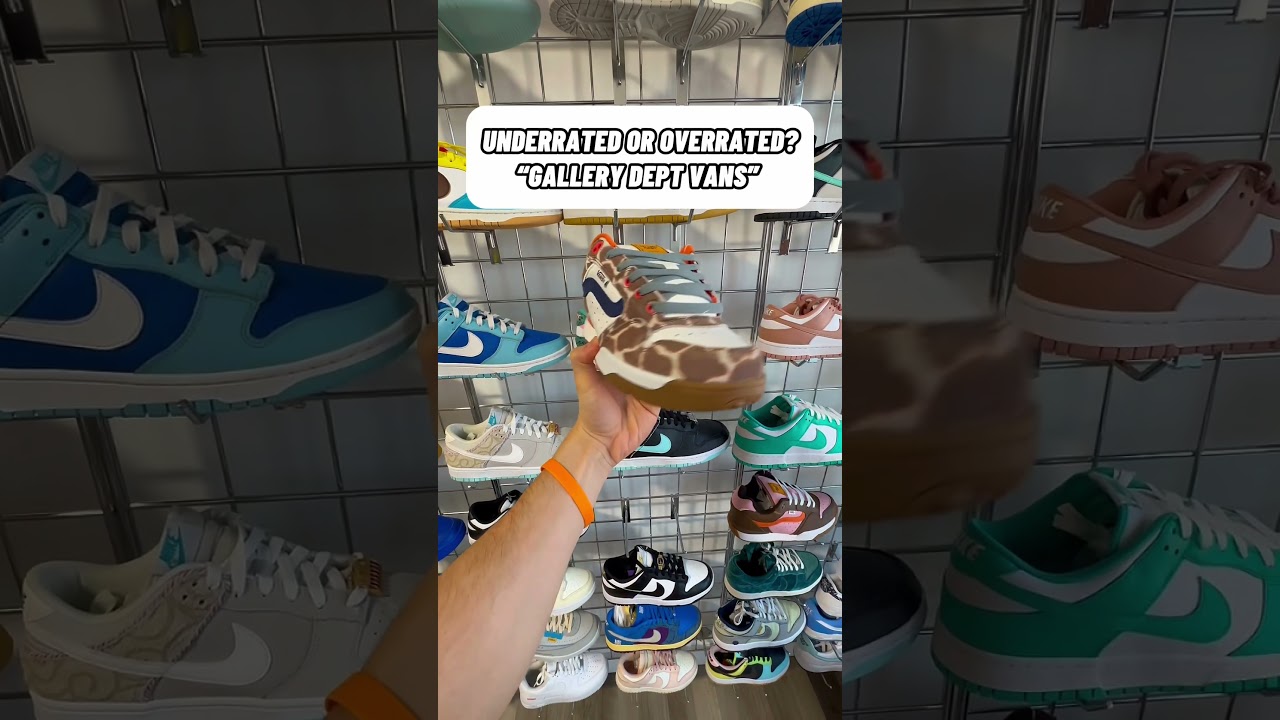 SUPER UNDERRATED! 😮‍💨👟🔥 #shorts #vans #gallerydept @vans #sneakers